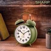 Bell Alarm Clock with Three Dimensional Dial Simple