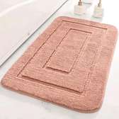 Flocking door/bathroom mats
