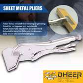 Sheet Metal Locking Pliers 10"