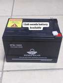 12ah wenda solar battery.