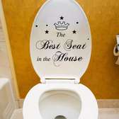 Best Seat Funny Toilet Stickers