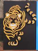Tiger string art