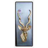 3D WALL-MOUNT ANTELOPE-ART SCULTPURE- Personalized