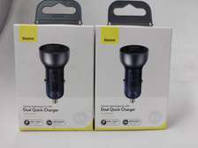 Baseus Particular Digital Display Car Charger 65W -Dark Gray