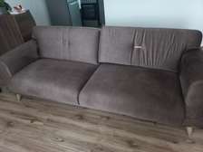 Imported 3 seater Sofa Bed with Storage Like New