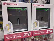 Transcend 2TB USB 3.1 Portable External Hard Drive 25M3
