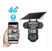 Outdoor Security V380pro 4g Solar PTZ Triple Lens