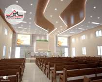 Church Gypsum interior  design 5 in Nairobi Kenya