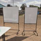 Portable one side Whiteboards with a stand