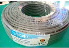 Evin 2.5 Twin Cable + Earth Flat Power Electrical Cable