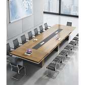 Conference table: Elegant 12-Seater wooden Table
