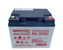 Nippotec Solar Deep Cycle Lead Battery, 12V/35AH