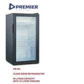 Premier 65liters glass door refrigerator
