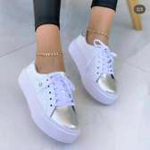 Gold/silver sneakers 

Sizes:37_42