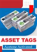 Acetone Activated Asset Tags