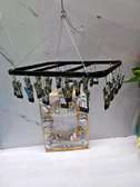 26 peg metallic cloth drying rack hanger