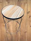 Indian home stainless steel stackable round stool.