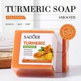 SADOER  Turmeric Anti Acne Soap, Face and Body Tumeric Soap