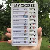 My chores kids checklist