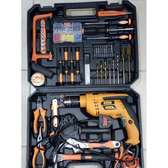 WAVE COMPLETE TOO LKIT WITH 750WATTS DRILL WITH HACKSAW,BITS