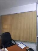 Office blinds.