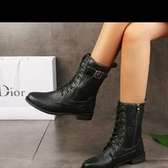 Ladies Leather Ankle Boots