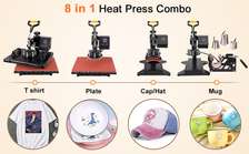 8 in 1 Power Heat Press Machine