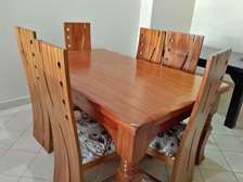 6 Seater Dining Table Sets - Mahogany wood
