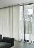 White office blinds.,.