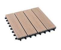 WPC Decking Tiles, Wood Plastic Composite Outdoor Flooring.