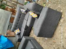 5seater grey 5seater sofa set on sell at jm furnitures
