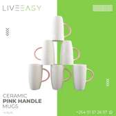 Gleaming ceramic mug collection