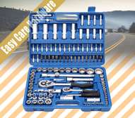 108 Pc 1/4" 1/2" DR Socket Wrench Set  Spanner Driver Tool