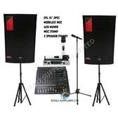 Trill Cfl 15 Inch 2pc With 6 Channel Mixer