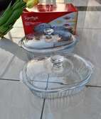 High Borosilicate Glass Casserole with Lid