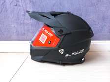 LS2 Pioneer EVO Matte Black Helmet