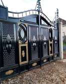 Top quality modern steel swing gate
