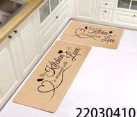 2 PIECE KITCHEN MATS