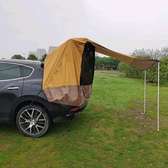 Brown Tailgate Tent/Retractable Car Rear Tent