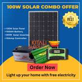 100WATTS SOLAR FULLKIT