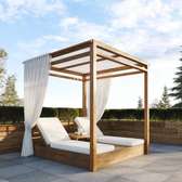 Outdoor canopy daybeds(teak,Meru oak,camphor)