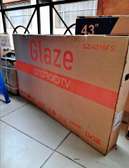 43 Glaze Smart Frameless Television +Free TV Guard