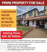 3 Bed House with En Suite at Mbagathi Road