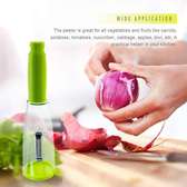 Kitchen Vegetable Fruit Peeler with Trash with Container