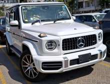 Mercedes Benz AMG G63 White 2020