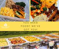 African Foods, Grills and Juices Served Buffet Style.