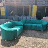 5 seater modern Green sofa