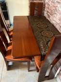 4 seater mahogany dining table
