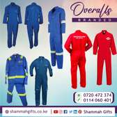 OVERALLS BRANDED WITH YOUR COMPANY DETAILS