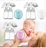 Double suction breast pump